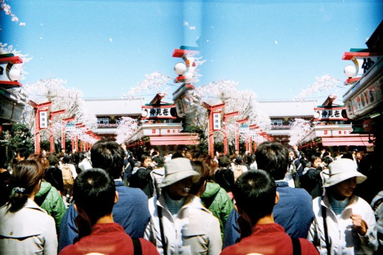 Japan, 3D, Tokio, Asakusa Schrein